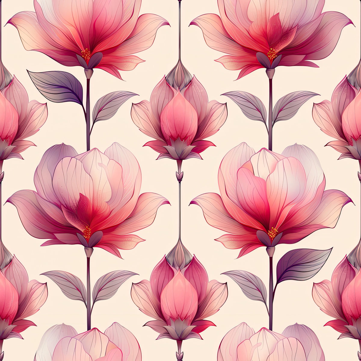 Whispers of Pink Pattern 6 Quilting Cotton Fabric