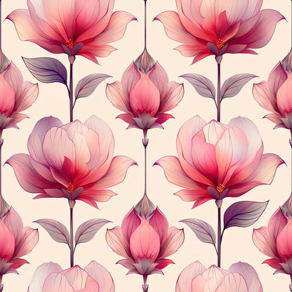 Whispers of Pink Pattern 6 Quilting Cotton Fabric