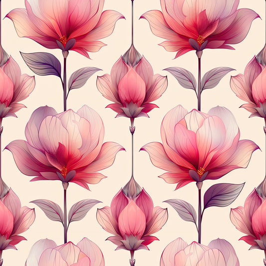 Whispers of Pink Pattern 6 Quilting Cotton Fabric