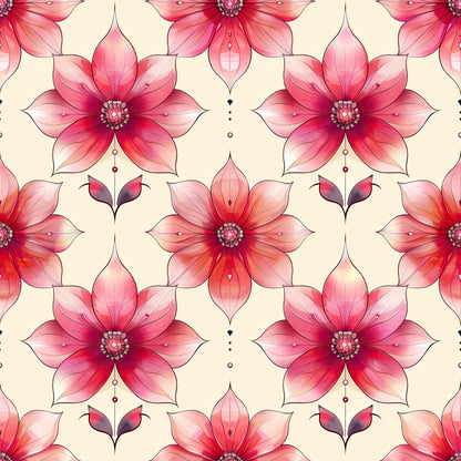 Whispers of Pink Pattern 9 Quilting Cotton Fabric
