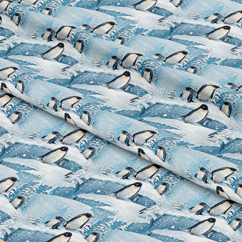 Winter Animals Pattern 8 Quilting Cotton Fabric