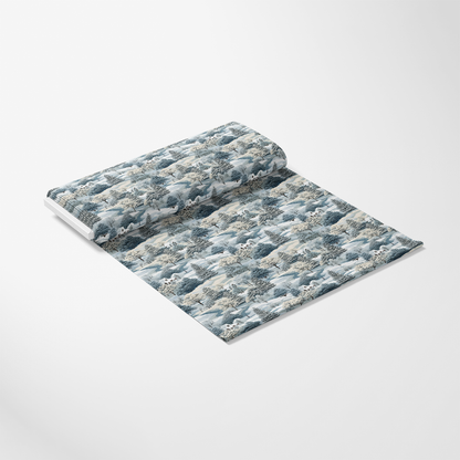 Winter Scenery Pattern 12 Quilting Cotton Fabric
