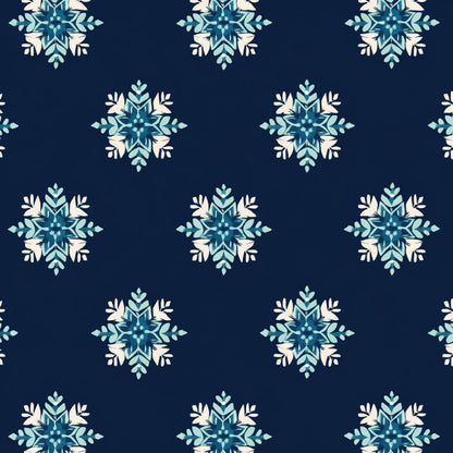 Winter Botanical Pattern 11 Quilting Cotton Fabric