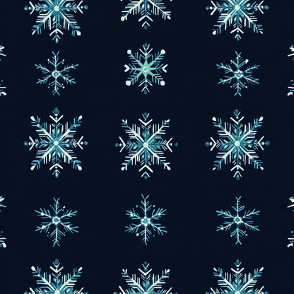 Winter Botanical Pattern 6 Quilting Cotton Fabric