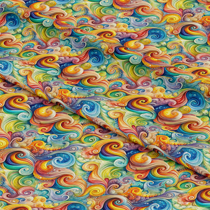 Wonderland Vortex Pattern 10 Quilting Cotton Fabric