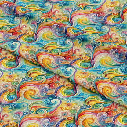 Wonderland Vortex Pattern 11 Quilting Cotton Fabric