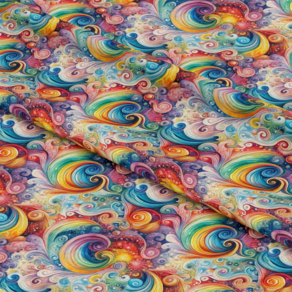 Wonderland Vortex Pattern 3 Quilting Cotton Fabric