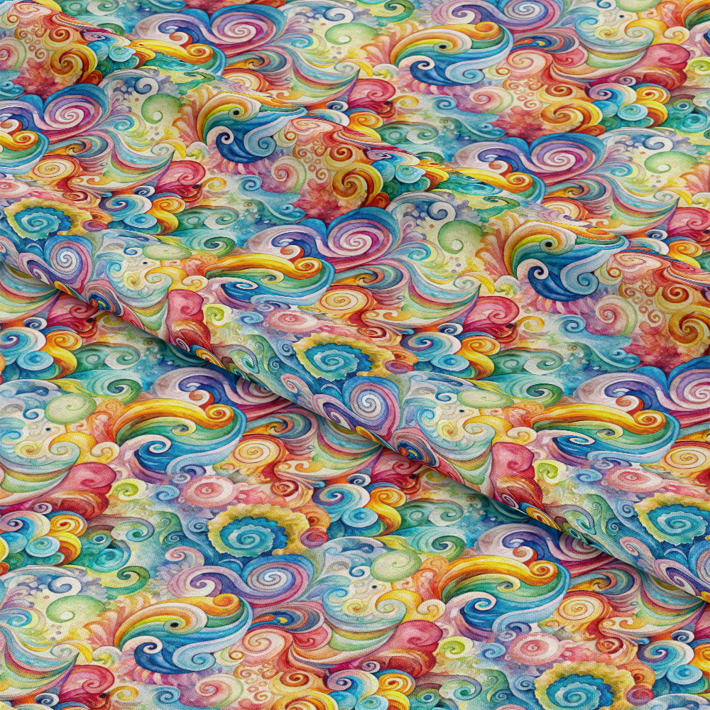 Wonderland Vortex Pattern 4 Quilting Cotton Fabric