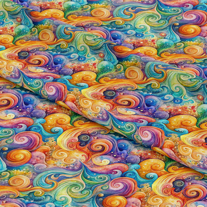 Wonderland Vortex Pattern 6 Quilting Cotton Fabric