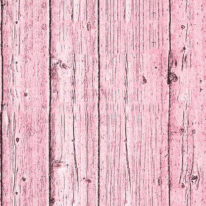 Pink wooden planks with a textured, rustic appearance, featuring natural knots and grains.