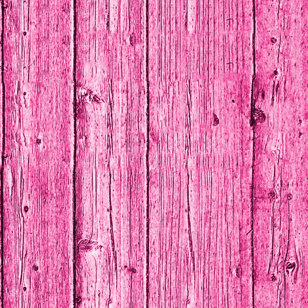 Pink wooden planks with visible grain and knots, arranged vertically.