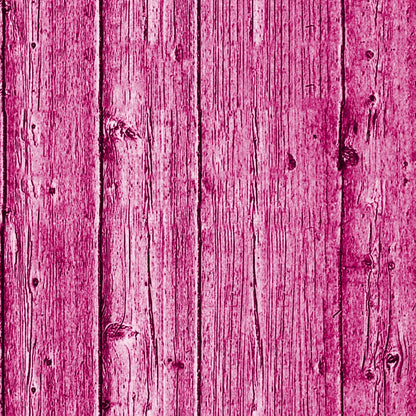 Pink wooden planks aligned vertically with visible grain and knots.