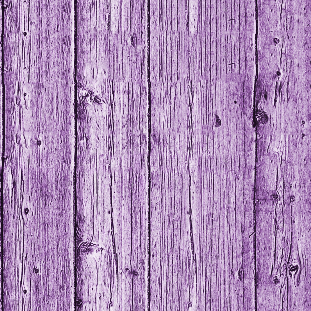 Purple wooden planks arranged vertically, showing natural grain and texture.