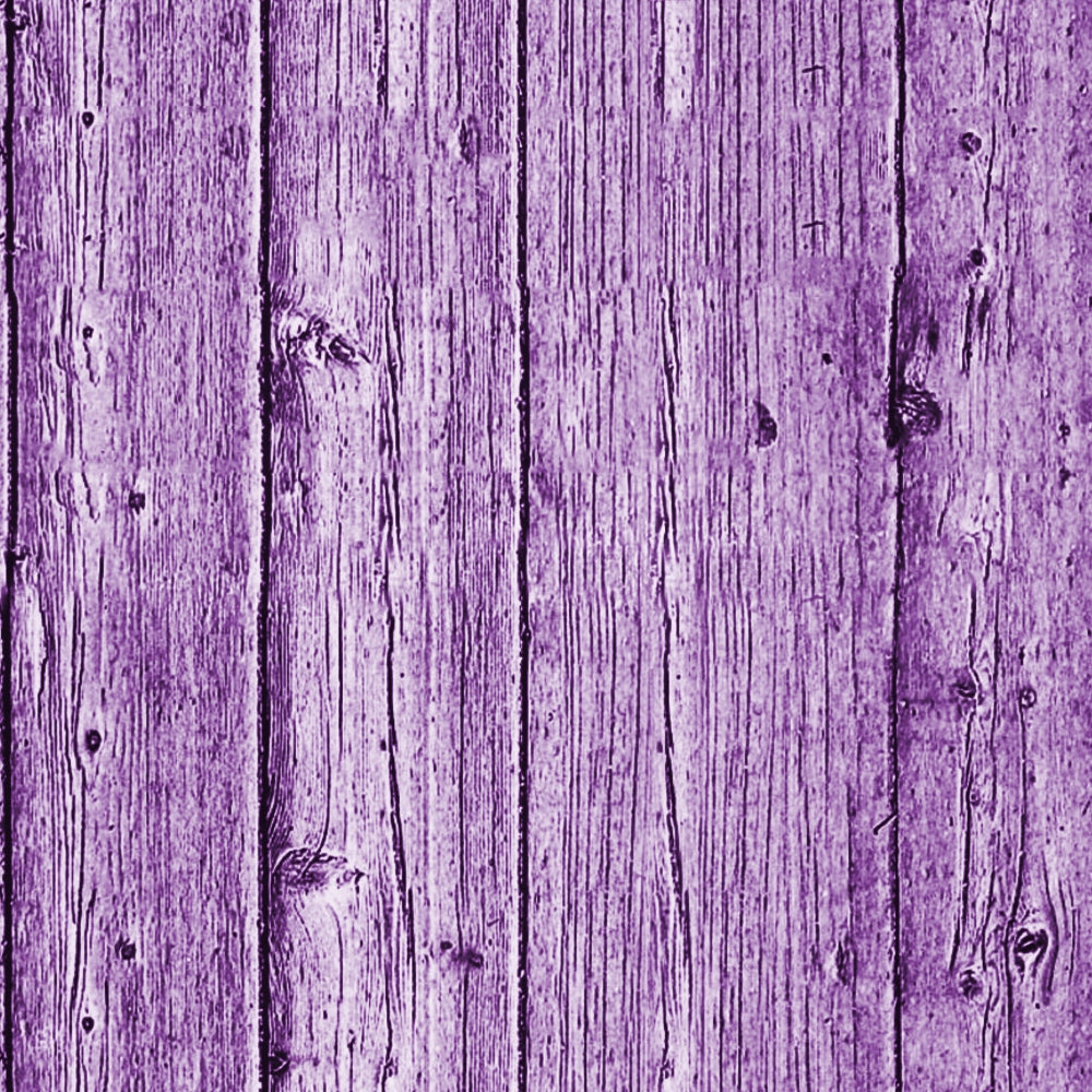 Purple wooden planks with visible grain and knots, aligned vertically.