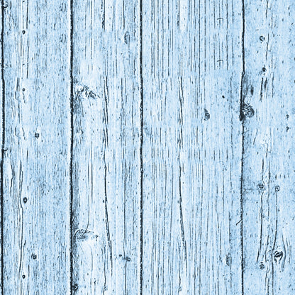 Light blue wooden planks with visible grain and knots, arranged vertically, creating a textured background.