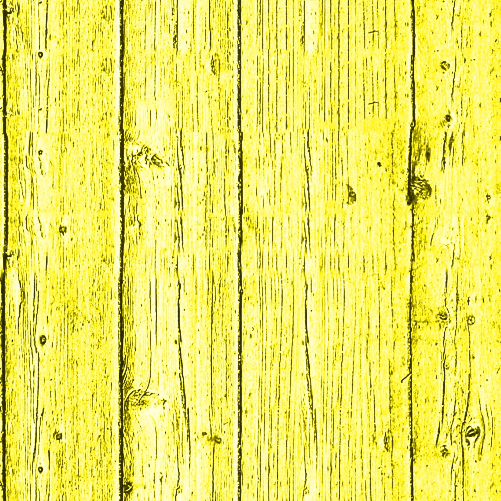 Close-up of yellow wooden planks with vertical grain patterns and visible knots.