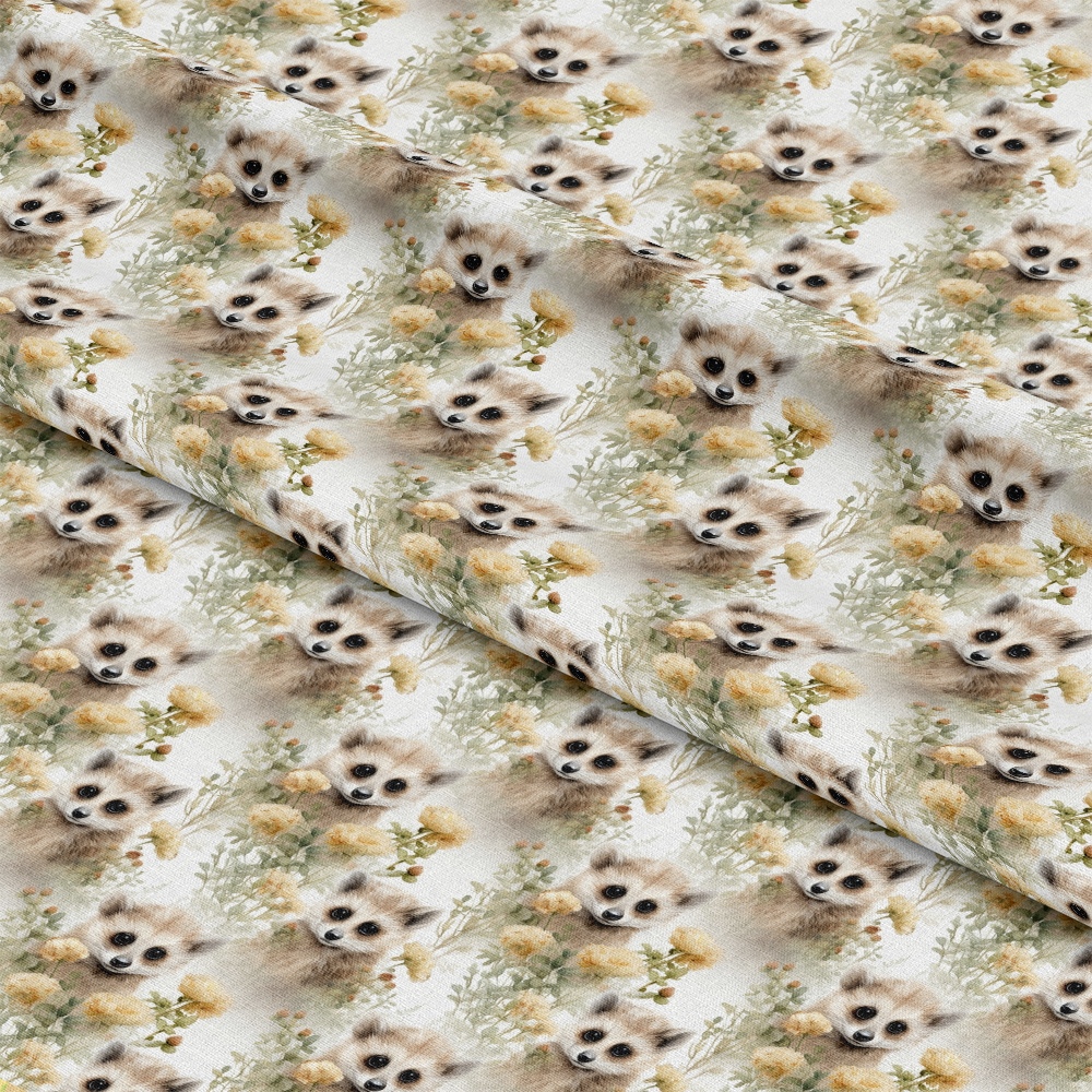 Woodland Animals Pattern 10 Quilting Cotton Fabric