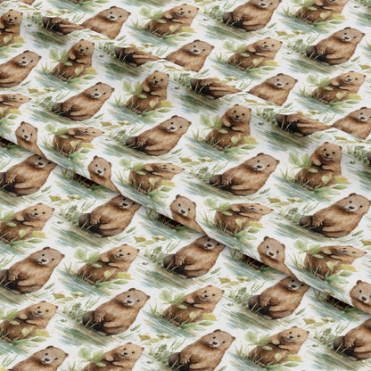 Woodland Animals Pattern 12 Quilting Cotton Fabric