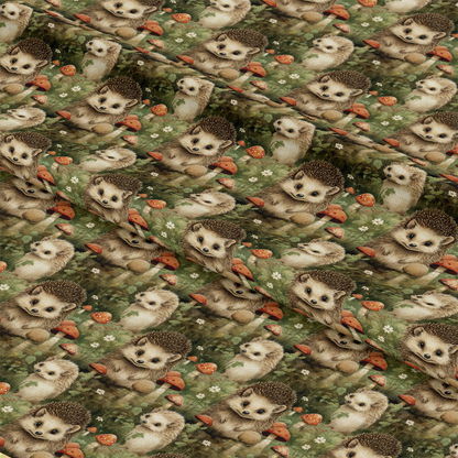 Woodland Animals Pattern 8 Quilting Cotton Fabric