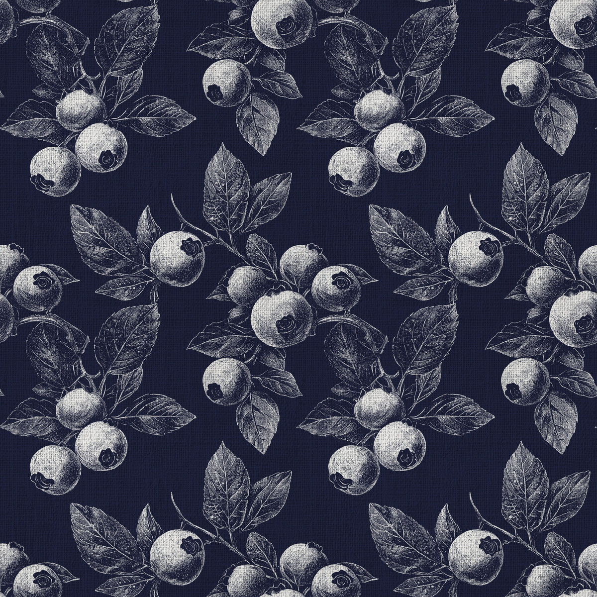 Woodland Berries Pattern 18 Quilting Cotton Fabric