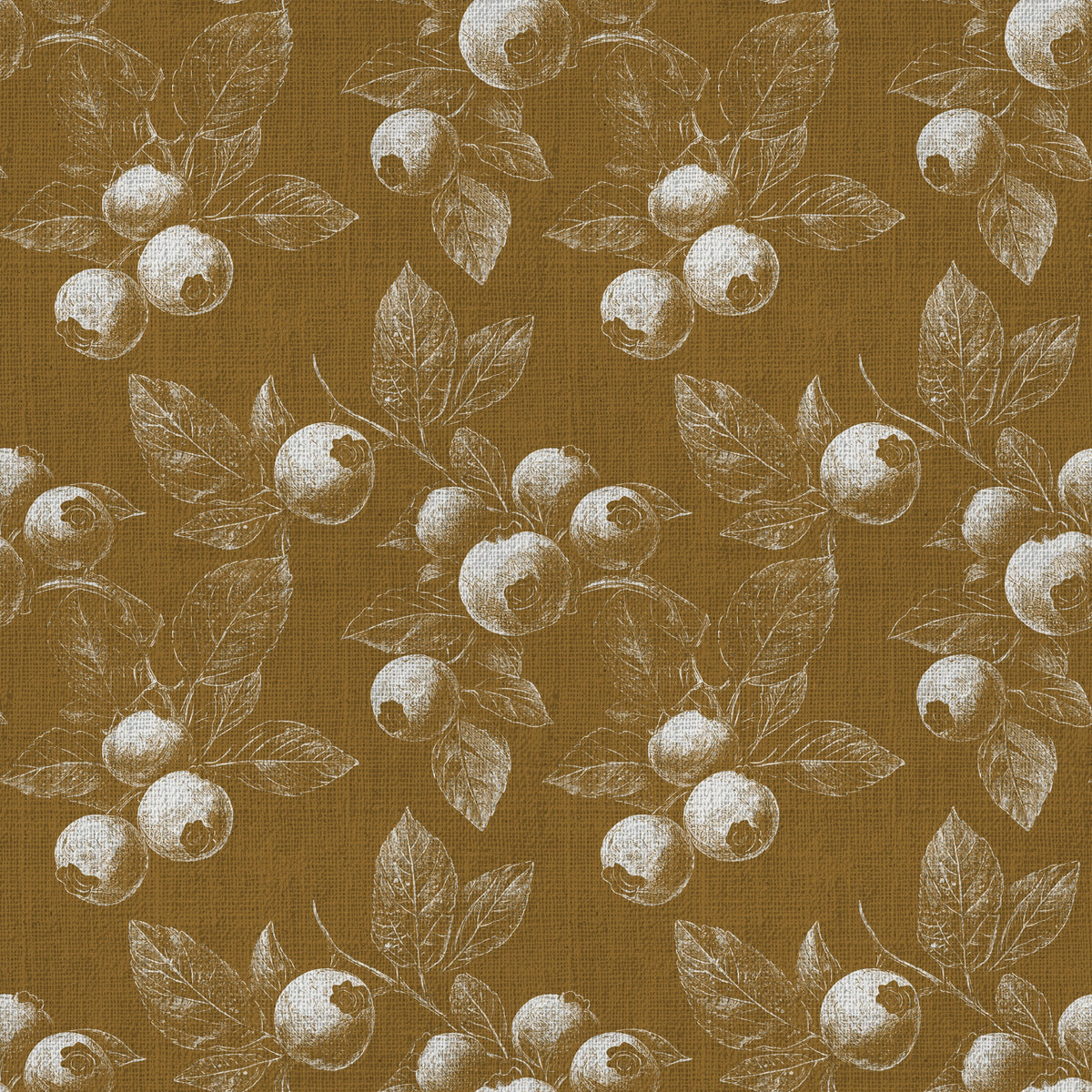 Woodland Berries Pattern 2 Quilting Cotton Fabric