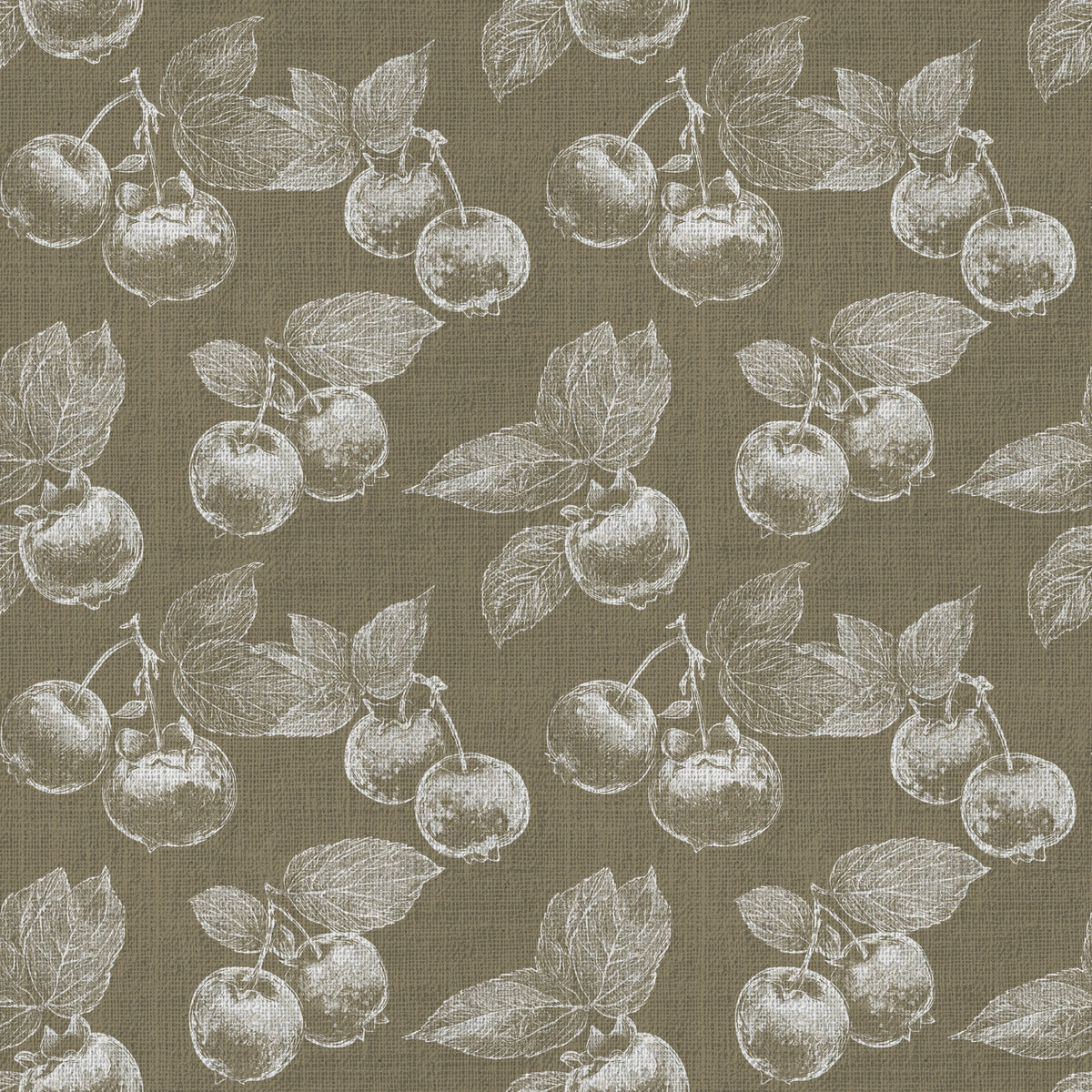 Woodland Berries Pattern 4 Quilting Cotton Fabric
