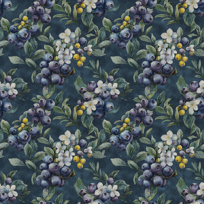 Woodland Berries Pattern 7 Quilting Cotton Fabric