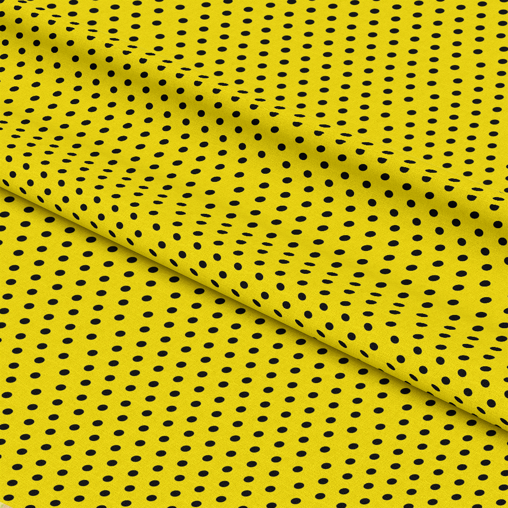 Yellow and Black Bees Pattern 11 Quilting Cotton Fabric