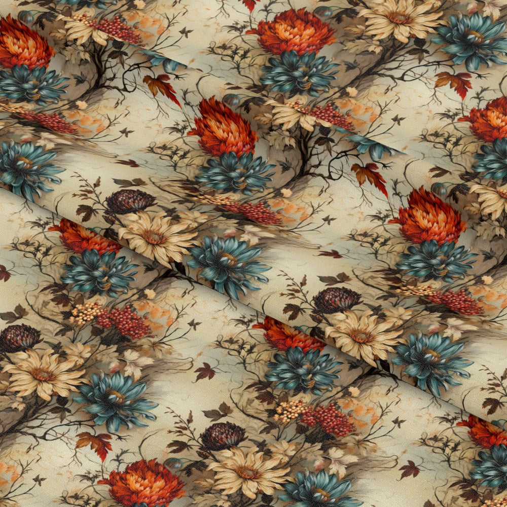 Thanksgiving Elegance Pattern 7 Quilting Cotton Fabric