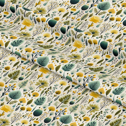 Botanical Garden Pattern 3 Quilting Cotton Fabric
