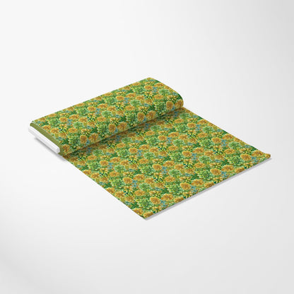 Beautiful Flowers Euphorbia Pattern 19 Quilting Cotton Fabric