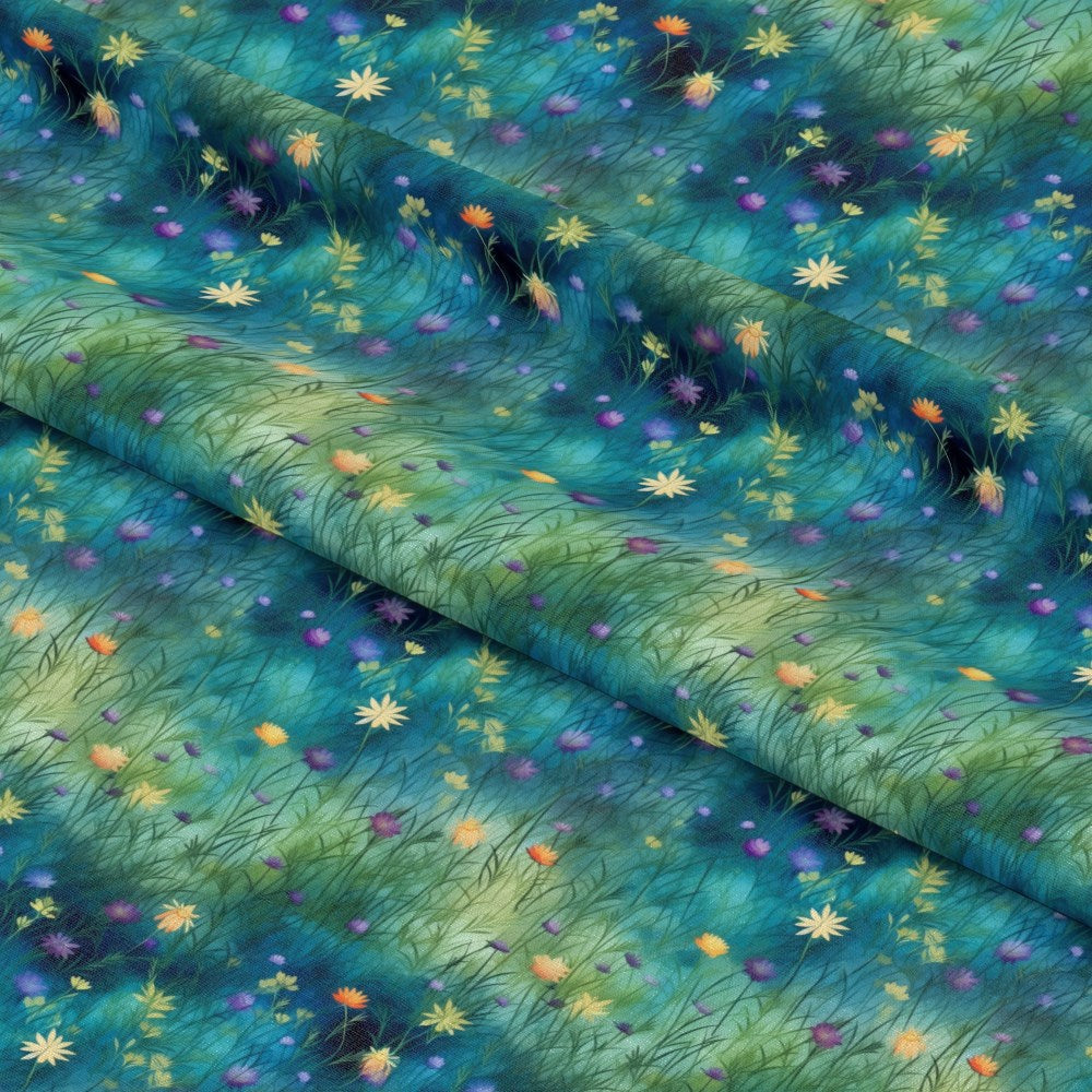 Twilight Meadows Pattern 1 Quilting Cotton Fabric