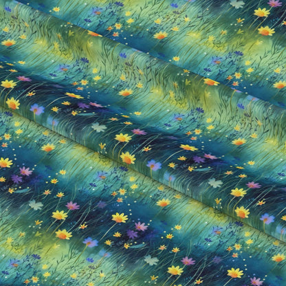 Twilight Meadows Pattern 2 Quilting Cotton Fabric