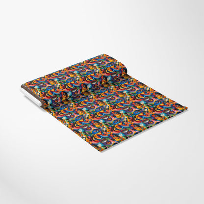 Psychedelic Painting Pattern 6 Quilting Cotton Fabric