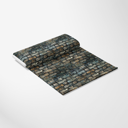 - Brick Walls Pattern 11 Quilting Cotton Fabric  
- Quilting  
- Cotton  
- Fabric  
- Brick design  
- Stone texture  
- Rustic colors  
- Gray  
- Brown  
- Black  
- Charcoal  
- Urban style  
- Textured print  
- Seamless bricks  
- Durable textile