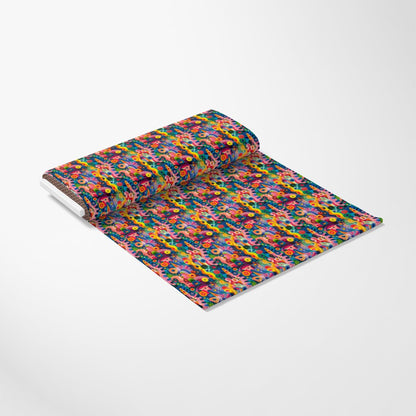 Psychedelic Painting Pattern 15 Quilting Cotton Fabric