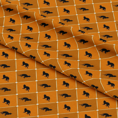 Elegant Halloween Pattern 13 Quilting Cotton Fabric