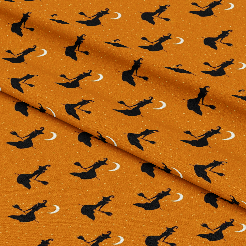 Elegant Halloween Pattern 14 Quilting Cotton Fabric