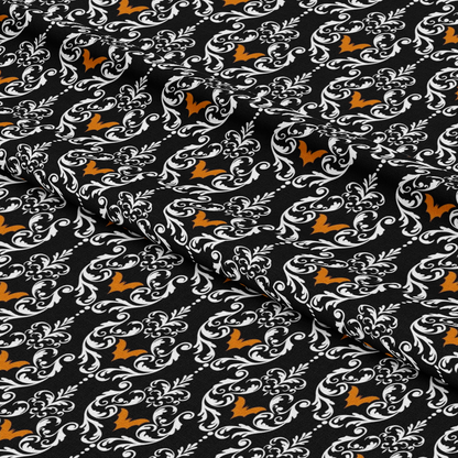 Elegant Halloween Pattern 19 Quilting Cotton Fabric