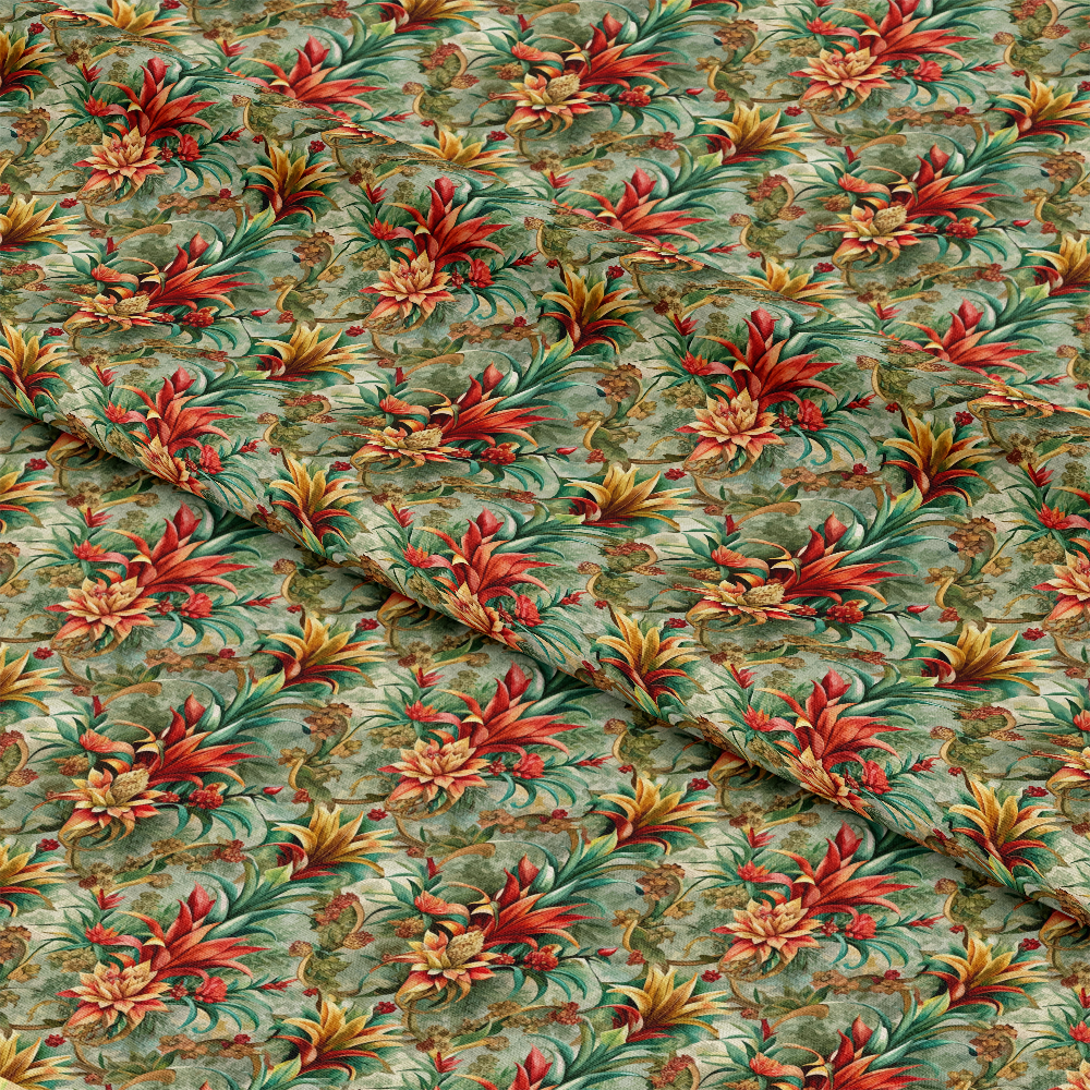 Baroque Florals Pattern 159 Quilting Cotton Fabric