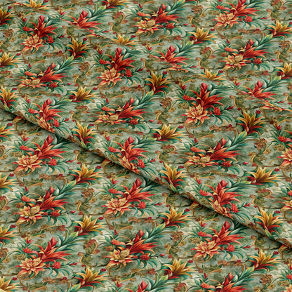 Baroque Florals Pattern 159 Quilting Cotton Fabric