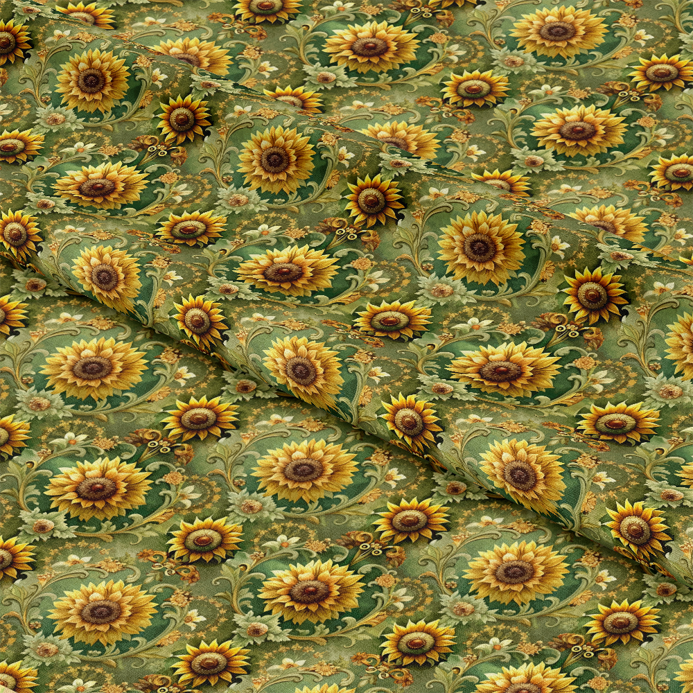Baroque Florals Pattern 109 Quilting Cotton Fabric