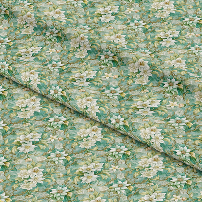 Baroque Florals Pattern 103 Quilting Cotton Fabric