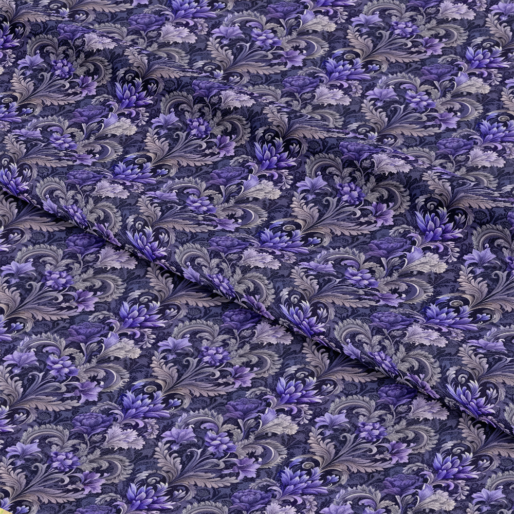 Baroque Florals Pattern 224 Quilting Cotton Fabric