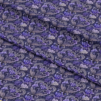 Baroque Florals Pattern 224 Quilting Cotton Fabric
