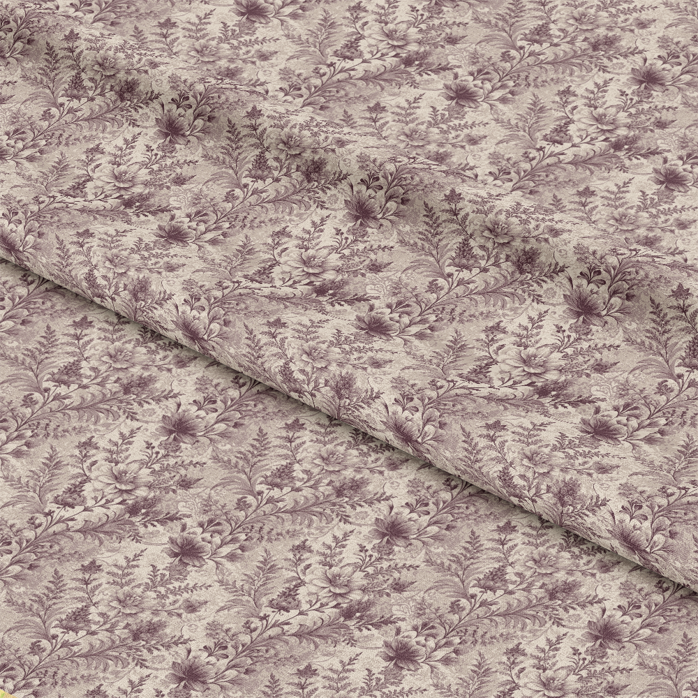 Baroque Florals Pattern 202 Quilting Cotton Fabric