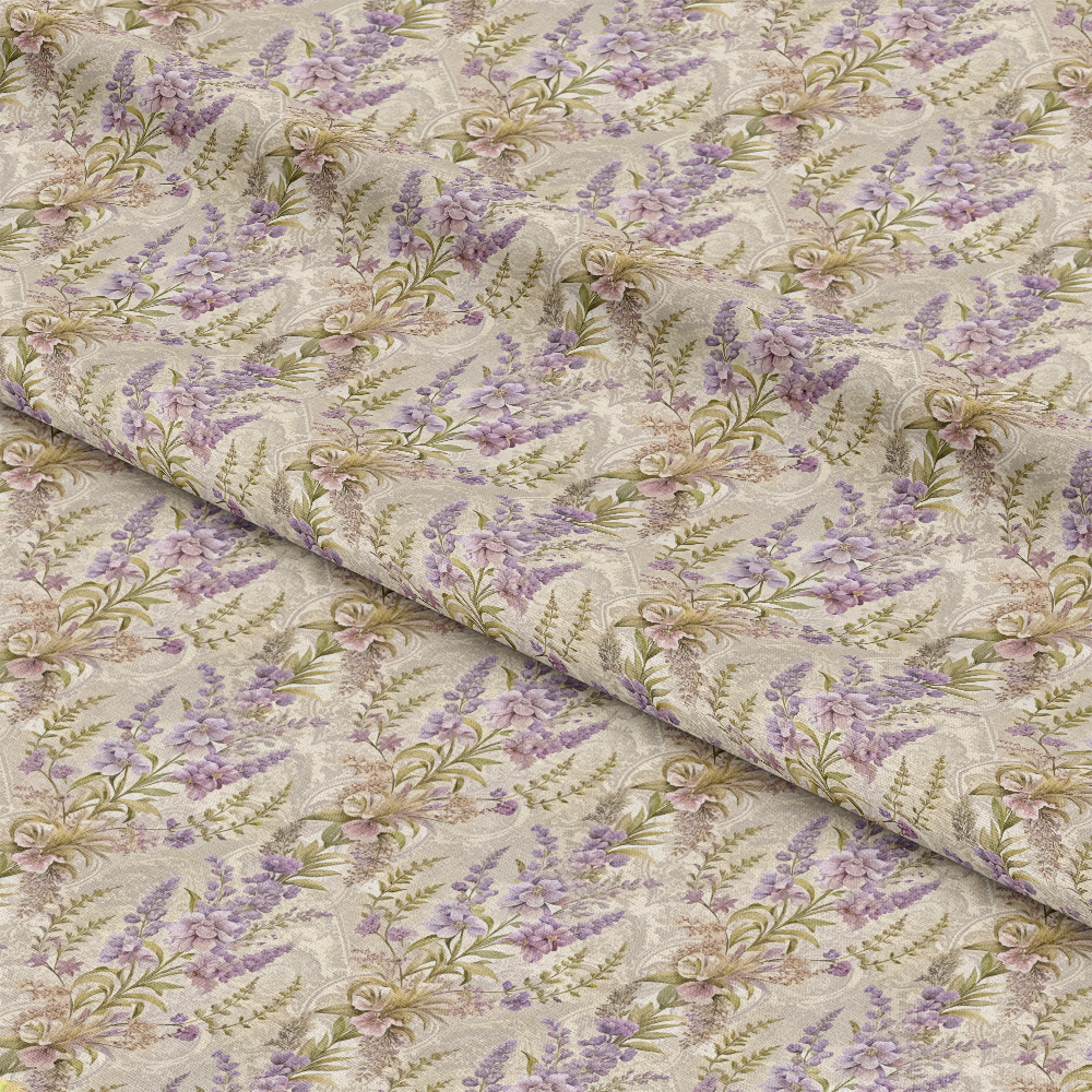 Baroque Florals Pattern 203 Quilting Cotton Fabric