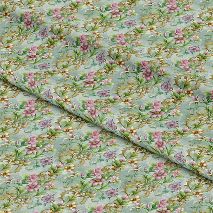 Baroque Florals Pattern 215 Quilting Cotton Fabric