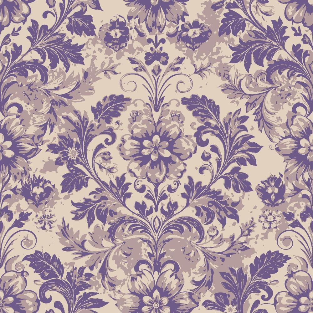 Baroque Florals Pattern 219 Quilting Cotton Fabric
