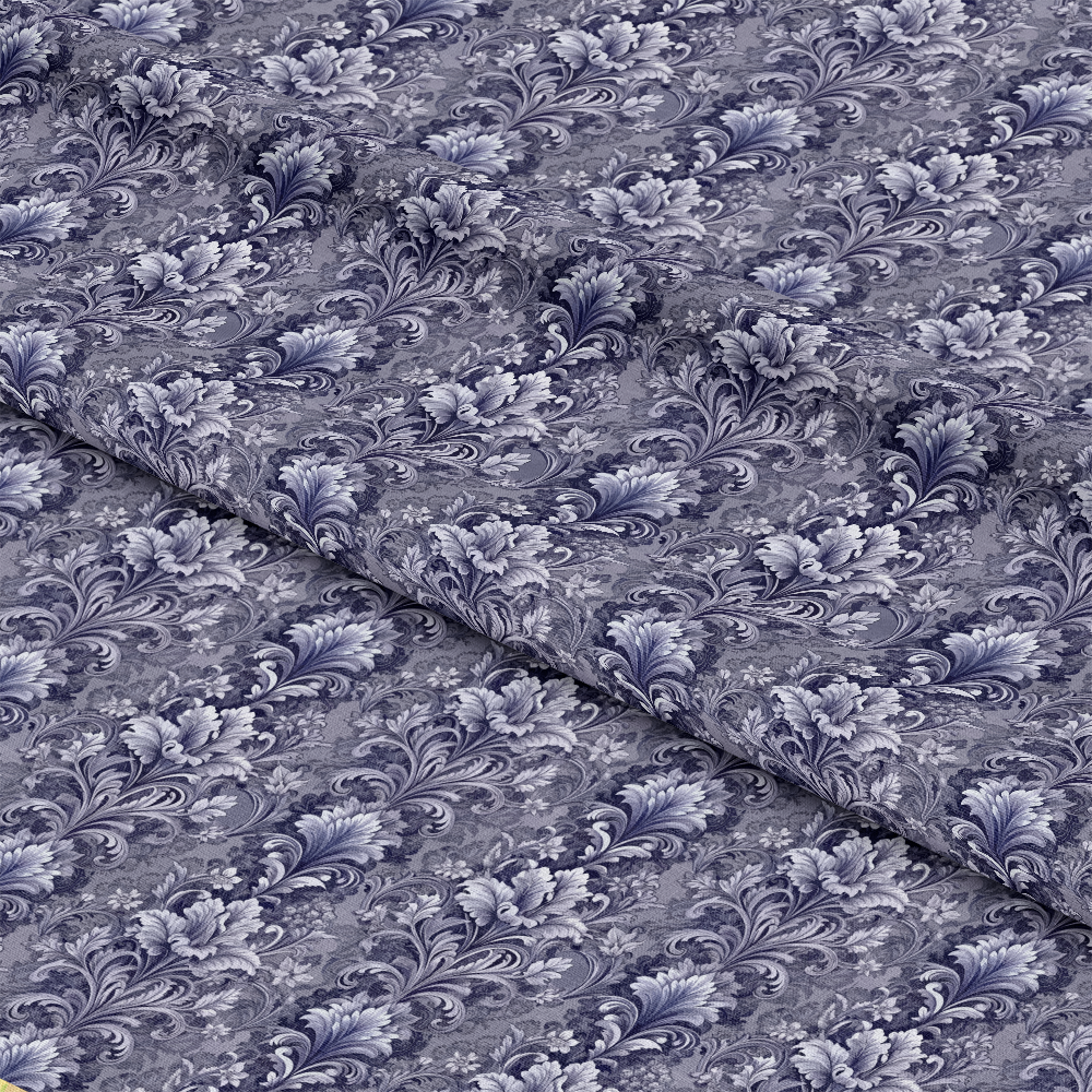 Baroque Florals Pattern 221 Quilting Cotton Fabric